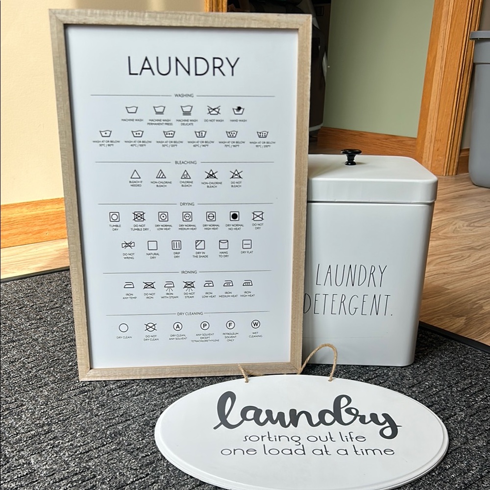 Laundry Room Decor Bundle